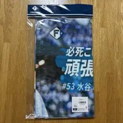 水谷瞬　2024クライマックス限定　フェイスタオル　勝とうぜファイターズ