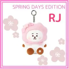新品未開封　BTS BT21 SPRING DAYS ボムナル ぬいぐるみ RJ BT21 - BT21 SPRING DAYS EDITION ぬいぐるみ RJ 桜の通販 by