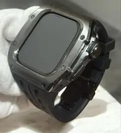 アップルウォッチカバーケースApple Watchバンドベルト　ステン　ラバー