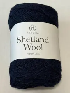 DARUMA Shetland Wool 5番3玉 濃紺