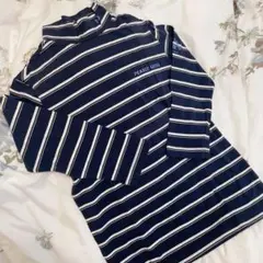 パーリーゲイツ ハイネック トップス ボーダー