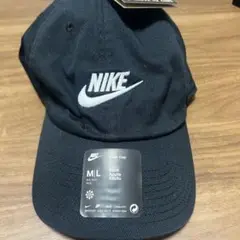 NIKE ベースボールキャップ M/L ブラック