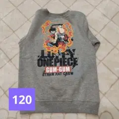 ONE PIECE ルフィ 裏起毛トレーナー ONEPIECE ワンピース
