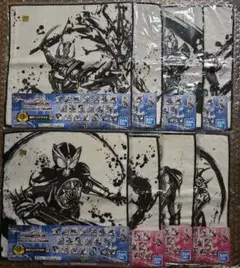 仮面ライダージオウ 一番くじ 墨式ハンドタオル 8枚セット