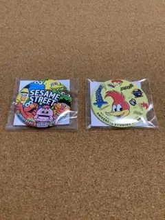 USJ ユニバ　缶バッジ　2個セット