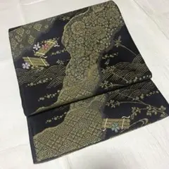 未使用の綺麗な金華山織の袋帯