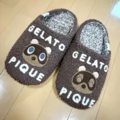 新品　未開封　gelato pique ジェラピケ あつ森　スリッパ ジェラートピケ あつ森 ジェラピケ ルームシューズ スリッパ
