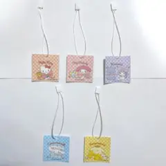 サンリオキャラクターズ　ステッカー　マスコット　5個セット　サンリオショップ