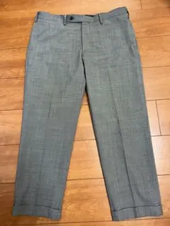 J.PRESS グレー チェック柄 スラックス