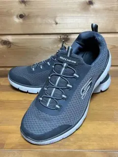 SKECHERS スケッチャーズ　メッシュ　グレー　26cm