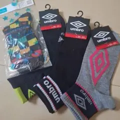 umbro などソックス 25-27 4足セット