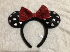 スパンコールカチューシャ ブラック ミニー 東京ディズニーランド