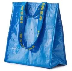 IKEA FRAKTA クーラーバッグ　エコバッグ 青 38x40 cm