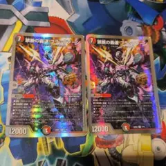 禁断の轟速ブラックゾーン　銀枠　2枚