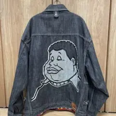 Platinum Fubu XL ブラックデニムジャケット