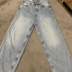 zara エクストラバギーデニム