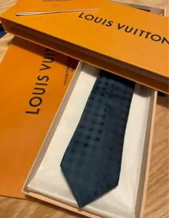 【美品】ヴィトンネクタイ/LOUIS VUITTON