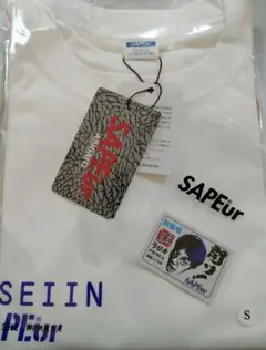 サプール ごぶごぶラジオ×SAPEur KOUSEIIN S/S S　ブルー