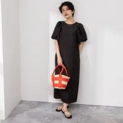 NOLLEY'S sophi　ノーリーズ　シアーボーダー　ワンピース