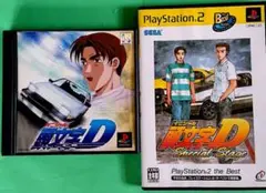 頭文字D イニシャルD PS1 PS2セットです