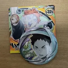 ハイキュー　岩泉一　コレクション缶バッジ　ファンパーク