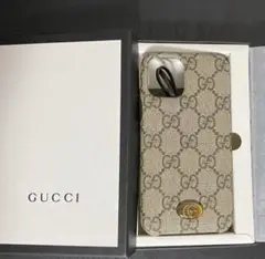 【美品】GUCCI iPhone 11 Pro ケース　GGスプリーム