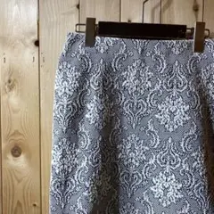 SS2472 BEAUTY&YOUTH タイトスカート ひざ丈 白 黒
