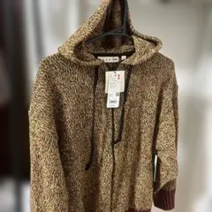 UNIQLO MARNIコラボ　ミックスカラーニットオーバーサイズパーカー
