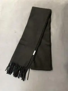 UNIQLO カシミア　黒マフラー
