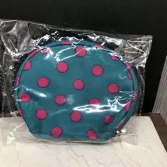 水玉　ポーチ