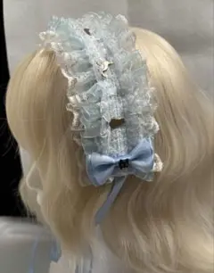 お散歩にゃんこのヘッドドレス