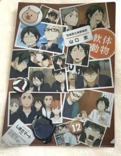 ハイキュー‼︎ クリアファイル　山口忠