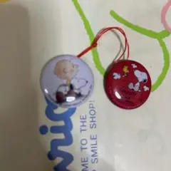 スヌーピー　缶バッチ　サンリオおまけ