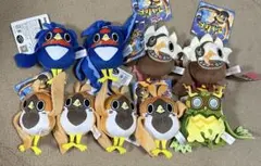 ラウンドワン限定 ぶっとバード マスコットぬいぐるみ 9体セット