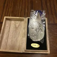 純銀 靴べら silver刻印 蓮