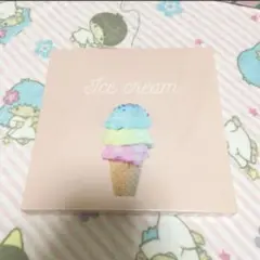 【激レア】アートパネル 壁掛け インスタ アイスクリーム 黄色 白　水色　ピンク