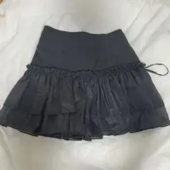 ナイスクラップ グレー ミニスカート
