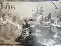 【新品】 BEATLES ビートルズ ブリキ看板 ポスター インテリア スタジオ
