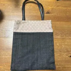 ハンドメイド　トートバッグ