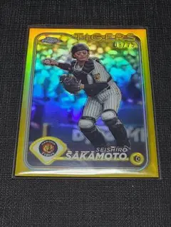 NPB 2024 TOPPS CHROME 坂本誠志郎 75枚限定