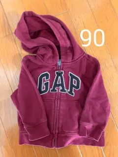 GAP パーカー ワインレッド 90サイズ