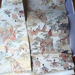 御所車 帯 刺繍