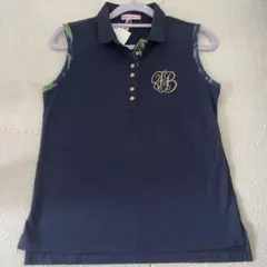 Foglia Brillante ノースリーブポロシャツ S
