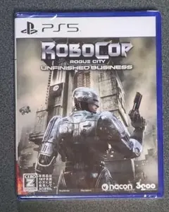 新品未開封 ロボコップ ローグシティ アンフィニッシュド・ビジネス PS5
