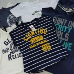 Tシャツ4枚&ワンピース1枚　5点まとめ売り　130