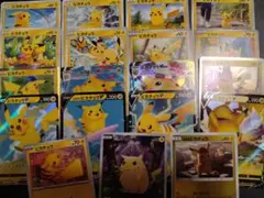 ポケモンカード　ピカチュウ19種類60枚色々セット