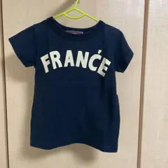 P.FIELD ネイビー 半袖Tシャツ 100cm FRANCE