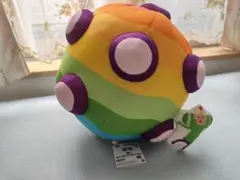 【新品タグ付】塊魂 めちゃもふぐっどグラデーションレインボークッション