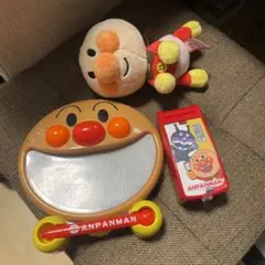 アンパンマンおもちゃセット　ぬいぐるみ　おえかき　携帯電話