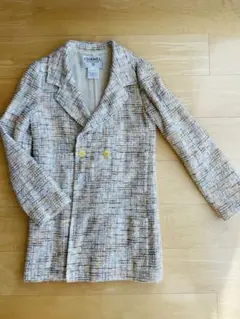 ほぼ未使用 CHANEL シャネル ツイード ジャケット 38
